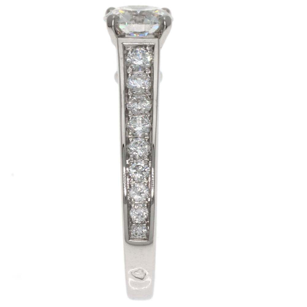 CARTIER Authentic Silver Diamond Ring #45 - Picture 3 of 8